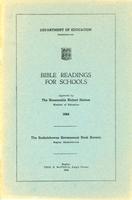 1944 Bible readings for schools