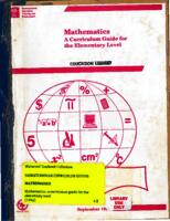 1992 Mathematics : a curriculum guide for the elementary level