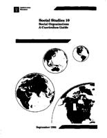 1992 Social Studies 10 : social organizations : a curriculum guide