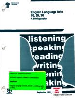 1991 English Language Arts 10, 20, 30: A Bibliography