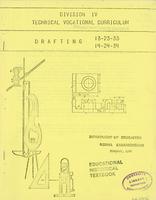 1968 Technical Vocational Curriculum. Drafting