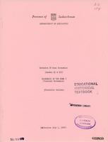 1969 Division IV Home economics (Grades XI & XII) ; Economics of the Home I (Personal Economics) - Tentative outline