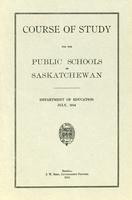1914 Course of study for the public schools of Saskatchewan