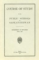 1914 Course of study for the public schools of Saskatchewan